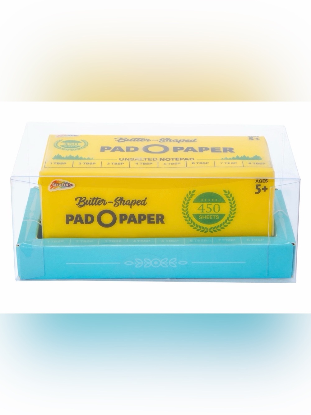 Butter-Shaped Pad O Paper novelty notepad